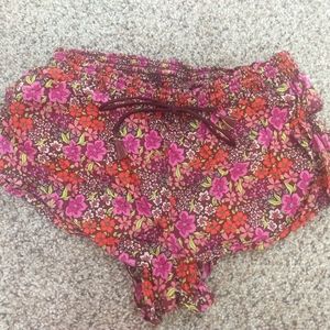 Floral PJ shorts from Victoria's Secret